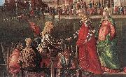 Vittore Carpaccio Meeting of the Betrothed Couple (detail) Germany oil painting artist